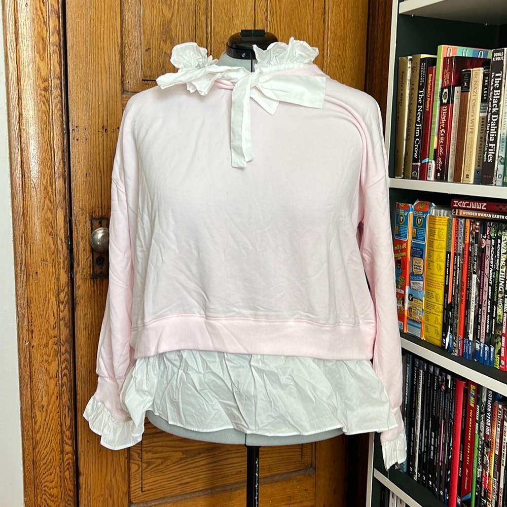BNWT Selkie The Victorian Sweater in Ballerina/Milk Old Sizing 3X